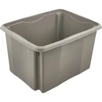 Keeeper Kunststof Opbergbox 24 l Grijs 34,5 x 41 x 22 cm