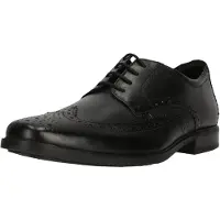 Clarks Veterschoen 'Howard' zwart