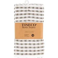 Tiseco Keukendoek Home Studio Oman Taupe (Set van 3) - 50 x 70 cm