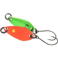 Trout Master Incy Spoon | 2.5g Orange Green Orange Green