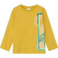 s.Oliver Shirt blauw / geel / lichtgroen / wit