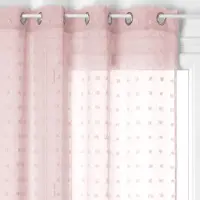 Atmosphera Lelie Doorschijnend - 140 X 240 Cm - Roze