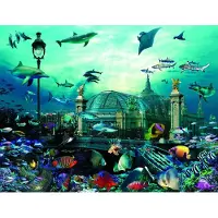 Nathan Puzzle 2000p Grand Palais Aquarium