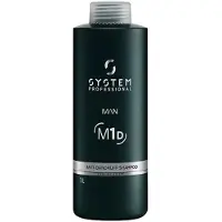 System Professional LipidCode System Professional Shampoo, System Professional Mannen Anti-roos Shampoo M1D, 1000 ml