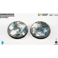 Gamers Grass Infinity Svalarheima's Outpost Bases Pre-Painted (2x 55mm Round)