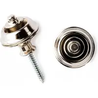 Dunlop SLS1031N Dubbel Strap Lock Systeem - Nikkel