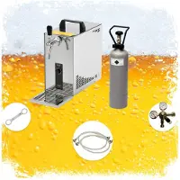 Ich-zapfe Complete set - Biertap, PYGMY 25 LE, 1-kraans, 30 liter/uur - Thuistap, Bierkoeler met Fustkoppeling Type G