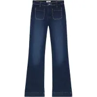 Wrangler Jeans blauw / wit