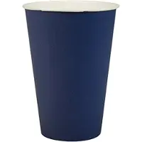 Papstar 15x 20 Drinkbekers Karton 02 l Ø 7 cm · 97 cm donkerblauw