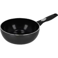 Beka Pro Induc Wokpan - Ø 20 cm - Keramische antikleeflaag - PFAS-vrij - Geschikt voor inductie - Zwart