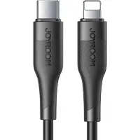 JOYROOM Flow Lightning Naar USB-C Kabel 1,2 Meter Zwart