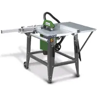 Stürmer Budgetvriendelijke mobiele zaagtafel voor hout zaaghoogte 83 mm 2,8 kW 400V incl. cirkelzaagblad dia. 315 mm TKS316E 400V