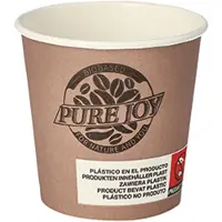 Papstar 25x 80 Drinkbekers Karton 01 l Ø 6 cm · 6 cm paars Pure Joy