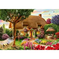 Bluebird Puzzle legpuzzel Thatched Cottage - 1000 stukjes volwassenen.