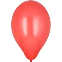 Papstar 12x 10 Ballonnen Ø 25 cm rood