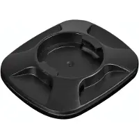 Optiline DuoLock Universele Adapter - Zwart - Met 3M Adhesive