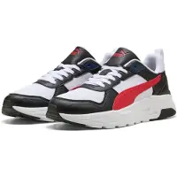 Puma Trinity 2 LT Unisex Sneakers - White-For All Time Red-Black-Blue Jewel