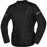 IXS Lennik-ST Zwart Textiele Motorjas Maat S
