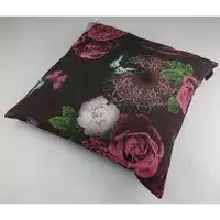 Madison sierkussen Velvet 50x50 cm - rood