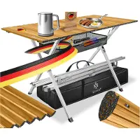 Kesser Campingtafel inklapbare Tafel - Vouwtafel voor Buiten en Camping - Klaptafel Weerbestendig Tuintafel