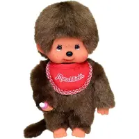 Monchhichi | Jongen Met Slab Rood 20cm