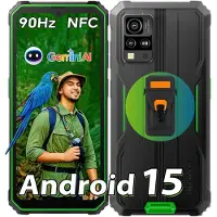 Blackview BV4800 SE - Robuuste Smartphone - 12GB RAM - 64GB - 6,56 inch - Dual 4G LTE - Android 15 - IP68 Waterdicht - NFC - GPS - Groen