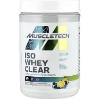 Muscletech Iso Whey Clear - 503 g - Lemon Berry Blizzard