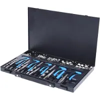 Ks Tools 150.6160 Nirostaal schroefdraad-reparatieset M6-M14, 113-delig