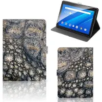 B2Ctelecom Lenovo Tab E10 Flip Case Krokodillenprint