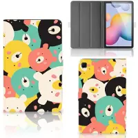 B2Ctelecom Samsung Galaxy Tab S6 Lite | S6 Lite (2022) Hippe Tablet Hoes Bears
