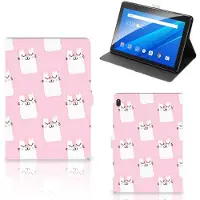 B2Ctelecom Lenovo Tab E10 Flip Case Sleeping Cats