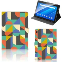 B2Ctelecom Lenovo Tab E10 Tablet Hoes Funky Retro