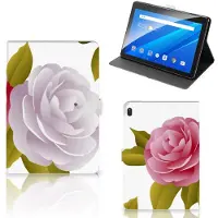 B2Ctelecom Lenovo Tab E10 Tablet Cover Roses