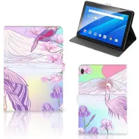 B2Ctelecom Lenovo Tab E10 Flip Case Bird