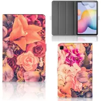 B2Ctelecom Samsung Galaxy Tab S6 Lite | S6 Lite (2022) Tablet Cover Bosje Bloemen
