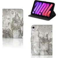 B2Ctelecom iPad Mini 6 (2021) Leuk Tablet hoesje Beton Print