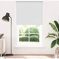 vidaXL Verduisteringsgordijn, wit, 120x230 cm, stofbreedte 116,6 cm, polyester