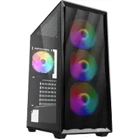 Sharkoon VK4 Rainbow schwarz Tempered Glass (4044951044108)