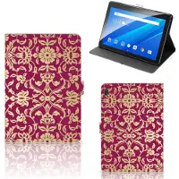 B2Ctelecom Tablet Hoes Lenovo Tab E10 Barok Pink