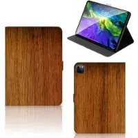 B2Ctelecom iPad Pro 11 2020/2021/2022 Tablet Book Cover Donker Hout
