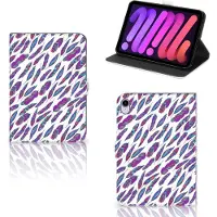 B2Ctelecom iPad Mini 6 (2021) Tablet Hoes Feathers Color