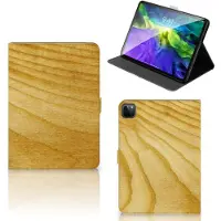 B2Ctelecom iPad Pro 11 2020/2021/2022 Tablet Book Cover Licht Hout