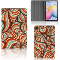 B2Ctelecom Samsung Galaxy Tab S6 Lite | S6 Lite (2022) Hoes Retro
