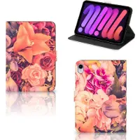 B2Ctelecom iPad Mini 6 (2021) Tablet Cover Bosje Bloemen