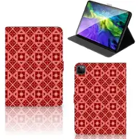 B2Ctelecom iPad Pro 11 2020/2021/2022 Tablet Hoes Batik Rood