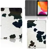 B2Ctelecom iPad 10.2 2019 | iPad 10.2 2020 | 10.2 2021 Flip Case Koeienvlekken