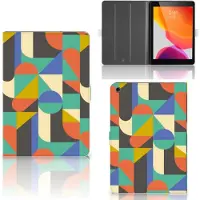 B2Ctelecom iPad 10.2 2019 | iPad 10.2 2020 | 10.2 2021 Tablet Hoes Funky Retro