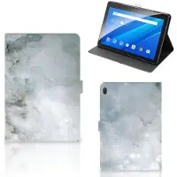 B2Ctelecom Hoes Lenovo Tab E10 Painting Grey