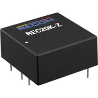 Recom REC20K-2412DZ DC/DC-converter, print 24 V 12 V 0.833 A 20 W Aantal uitgangen: 2 x Inhoud 1 stuk(s)