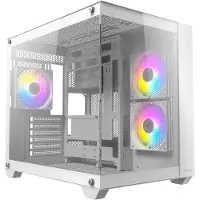 Antec CX800 PC Midi-Tower Casemod Wit ATX met ARGB Verlichting
